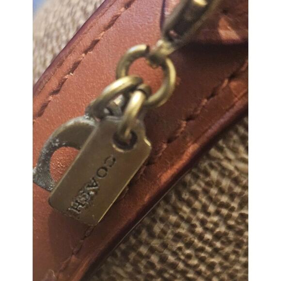 Limited Edition Coach Monogram Shearling-Lined Winter Boots Size 6B, Tan/Brown - Picture 8 of 12